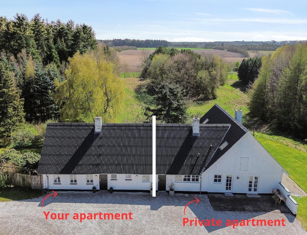Charmerende Lejlighed Pa Landet Med Privat Skov Bjergby Exterior foto